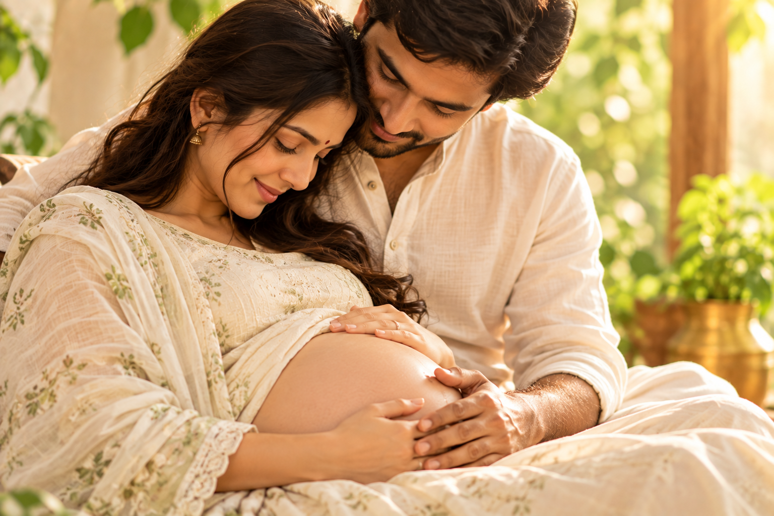 Expectant parents and Ayurvedic fertility care